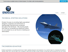 Tablet Screenshot of endesin.com